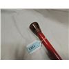 Image 3 : STRAIGHT WALKING STICK 35" RED & BLACK