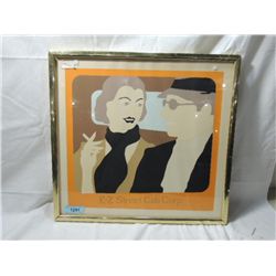 ARTIST PRINT MODERN ART E-Z STREET BY DINAH SMITH