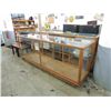 Image 3 : VINTAGE OAK STORE DISPLAY SHOWCASE
