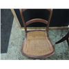 Image 2 : SINGLE BENTWOOD BENT WOOD MAPLE RUSH SEAT CHAIR