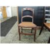 Image 3 : SINGLE BENTWOOD BENT WOOD MAPLE RUSH SEAT CHAIR
