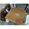 Image 3 : BURL BURLD WALNUT TOP END TABLE