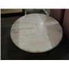 Image 2 : WEIMAN ROCKFORD MADE MARBLE TOP COFFEE TABLE