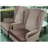 Image 3 : PAIR WINGBACK CHAIRS