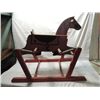 Image 1 : ANTIQUE WOODEN SPRING ROCKING WONDER HORSE
