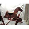 Image 4 : ANTIQUE WOODEN SPRING ROCKING WONDER HORSE
