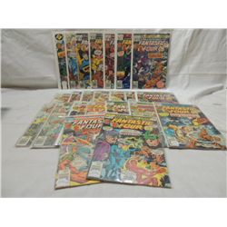GREAT FANTASTIC FOUR RUN #177-199 COMIC BOOKS