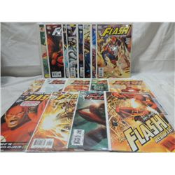 LOT BOX DC COMICS FLASH COMIC BOOKS