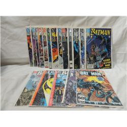 LOT BOX DC COMIC BATMAN COMIC BOOKS