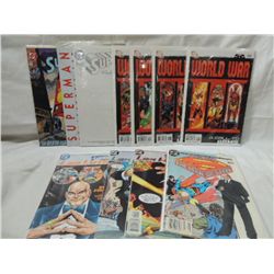 LOT BOX MIXED DC COMICS LEX LUTHER WORLD WAR SUPEM