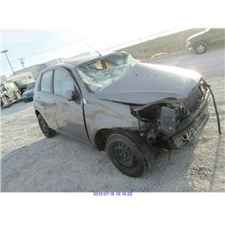 2011 - CHEVROLET AVEO/SALVAGE TITLE