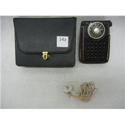 RCA Victor Transistor Radio and Case