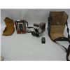 Image 1 : Kodak Duaflex IV Camera w/ Case and Cinetronic Argus M3 6.5, 10, and 25mm Camera w/ Case