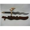 Image 1 : Large Ornate Knife w/ Dragon Hilt and Sheath