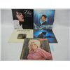 Image 1 : 5 Records: 2 Johnny Cash, 2 Elvis Pressley, and 1 Dolly Parton