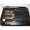 Image 1 : 5 Large Throwing Knives in Sheaths