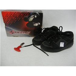 Black Heelys Shoes, Youth Size 3