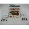Image 1 : 5 Toy Semi Trucks w/ Trailers and 2 Americana Pewter Collection Figurine Sets