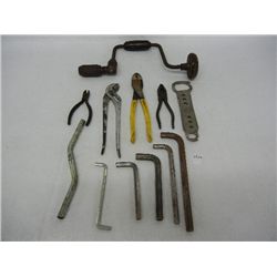 Misc. Tools: Pliers, Allen Wrenches, and Hand Drill