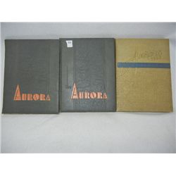 2-1937 and 1-1938 Aurora Manchester College Yearbooks