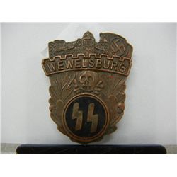 German Nazi Wewelsburg Lightning Bolt Pin
