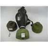 Image 1 : Gas Mask and 3 Canisters