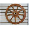 Image 1 : Small Wooden Wagon Wheel