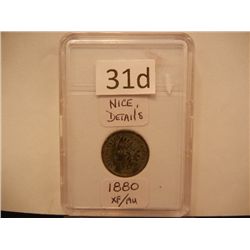 1880 Indian Head Cent
