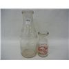 Image 1 : 2 Miami Co. Milk Bottles, 1 Qt. and 1 Pt.