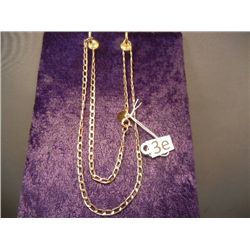 Sterling Gold Plated Neclace