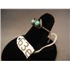 Image 2 : Sterling Ring w/ Hearts and Turquoise