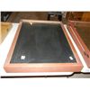 Image 1 : Wood Table Top Showcase, 28"x22"x3"