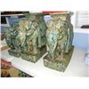 Image 2 : 3 Plaster Elephant Flower Stands, 1 has chipped base