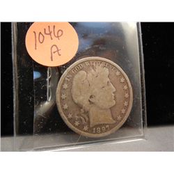 1897 Barber Half Dollar