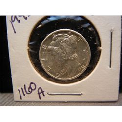 1945 Mercury Dime BU