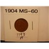 Image 1 : 1904 Indian Head Cent MS 60