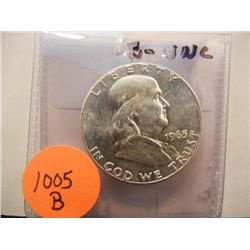 1963 Franklin Half Dollar BU