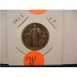 1924 Standing Liberty Quarter VF