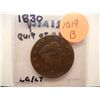 Image 1 : 1830 Large Cent