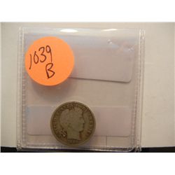 1907 Barber Dime