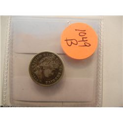 1914 Barber Dime VF