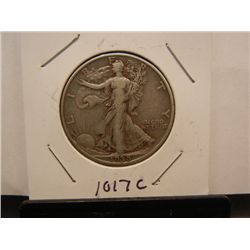 1938-D Walking Liberty Half Dollar