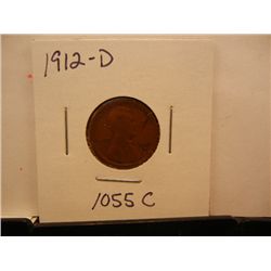 1912-D Lincoln Wheat Cent