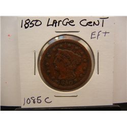 1850 Large Cent XF