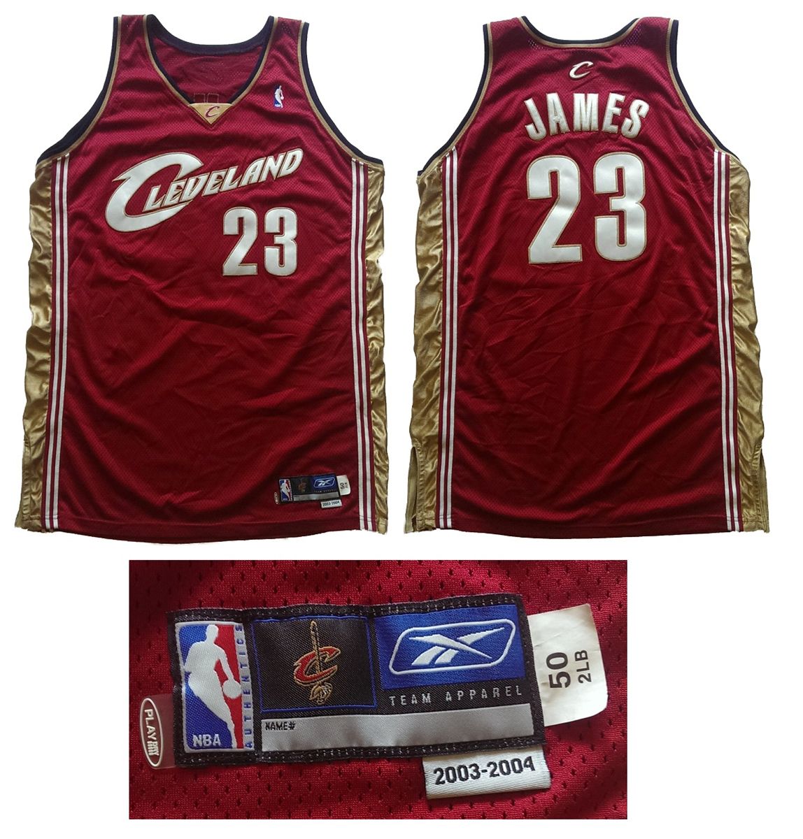 lebron james 2003 jersey