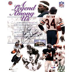 Walter Payton Signed 8x10" Hall of Fame Photograph with 16,726 Inscription