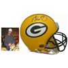 Image 1 : Aaron Rodgers Signed & SB XLV MVP Inscribed Authentic Green Bay Packers NFL Helmet Autograph