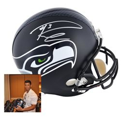 Russell Wilson Signed Seattle Seahawks Authentic Proline NFL Helmet Autograph