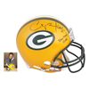 Image 1 : Clay Matthews Signed and Inscribed Green Bay Packers Full Size Replica NFL Helmet Autograph