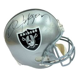 Bo Jackson Signed Oakland Raiders Full Size Replica NFL Helmet Autograph